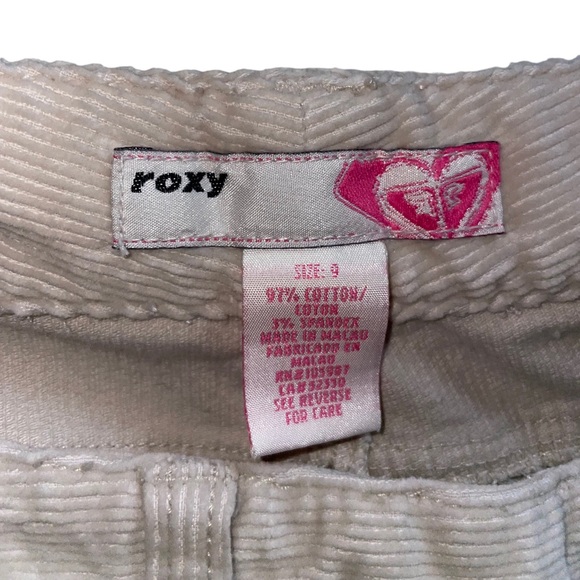 NWT Roxy Corduroy Flare Pants in Tapioca - Picture 9 of 9